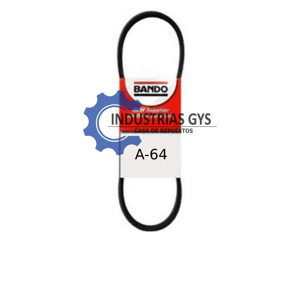 CORREA LIZA DE 1/2 X 64"