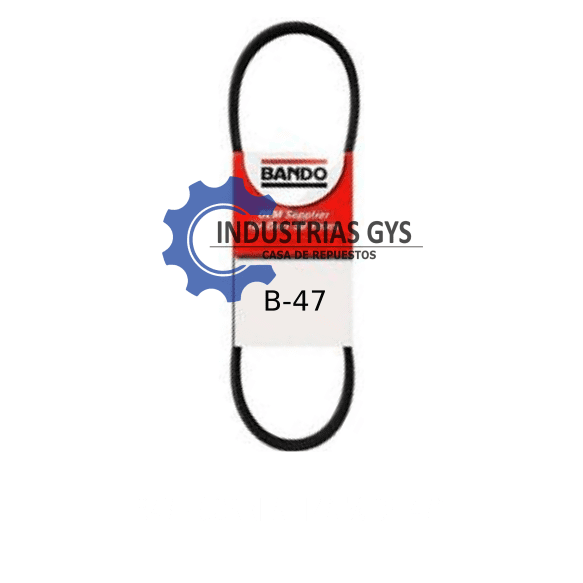 CORREA LIZA DE 5/8 X 47"
