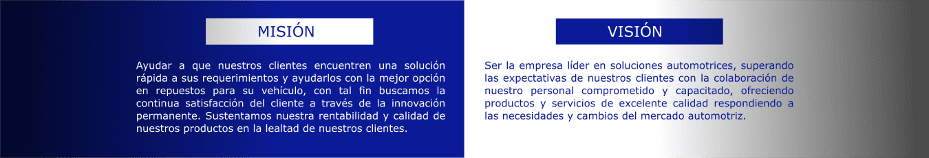 mision y vision de la empresa