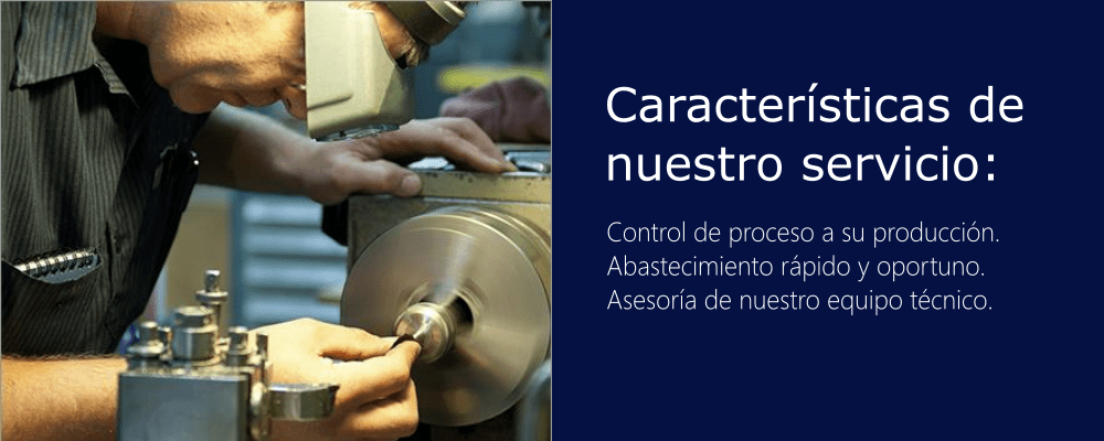 servicio de torneria de metal caucho